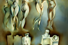 Women-and-candles.Oil-on-canvas.36-x-30-in
