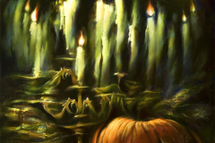 Halloween-rapsody.-Oil-on-canvas.-40-x-30-inches